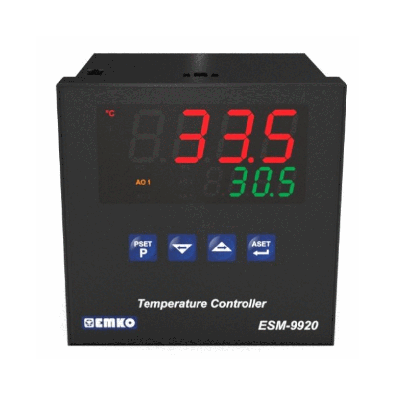 ESM-9920 Üniversal Girişli PID Sıcaklık Kontrol Cihazı TC RTD 100-240Vac