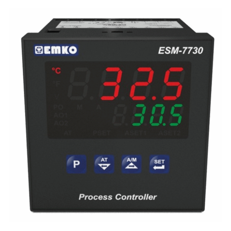 ESM-7730 Üniversal Girişli PID Proses Kontrol Cihazı 100-240Vac