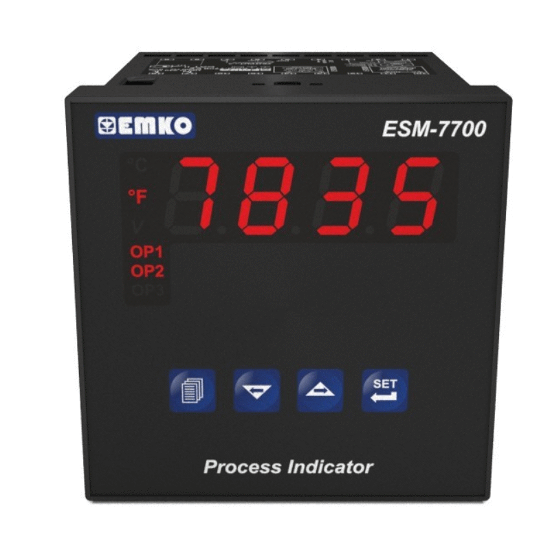 ESM-7700 Proses Göstergesi 100-240Vac