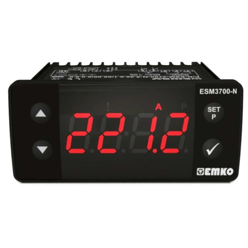ESM-3700-N Tek Set Proses Göstergesi 100-240Vac