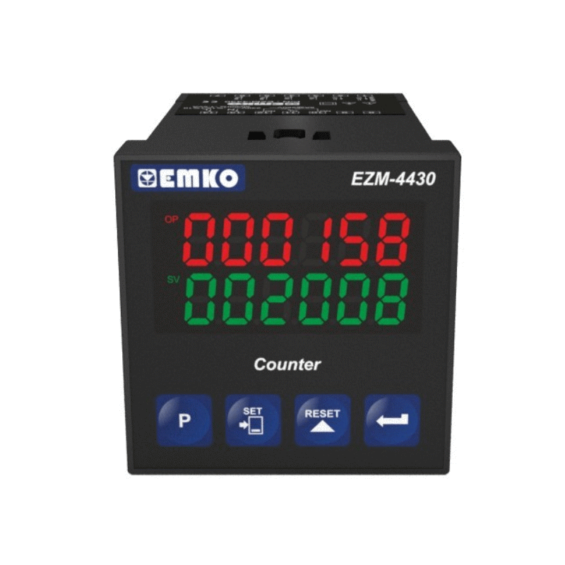 EZM-4430 Tek Setli Programlanabilir Sayıcı 230Vac