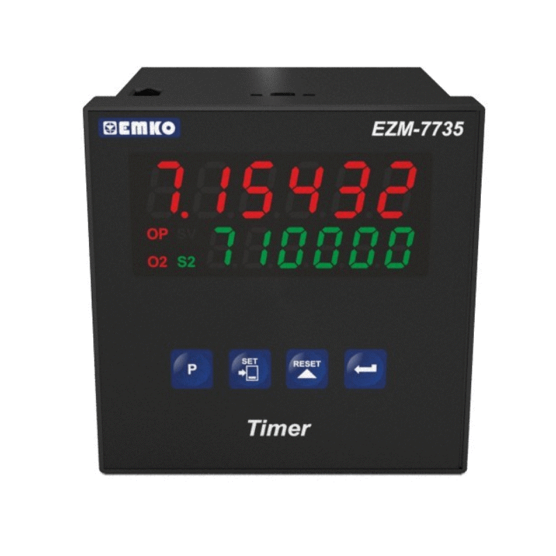 EZM-7735 Tek Setli Programlanabilir Zaman Rölesi 230Vac