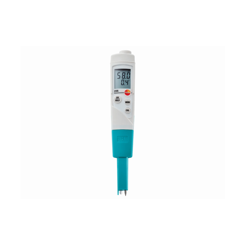testo 206 pH1 - Tek elle kullanılabilen pH/sıcaklık ölçüm cihazı (pH metre) Ürün no. 0563 2061