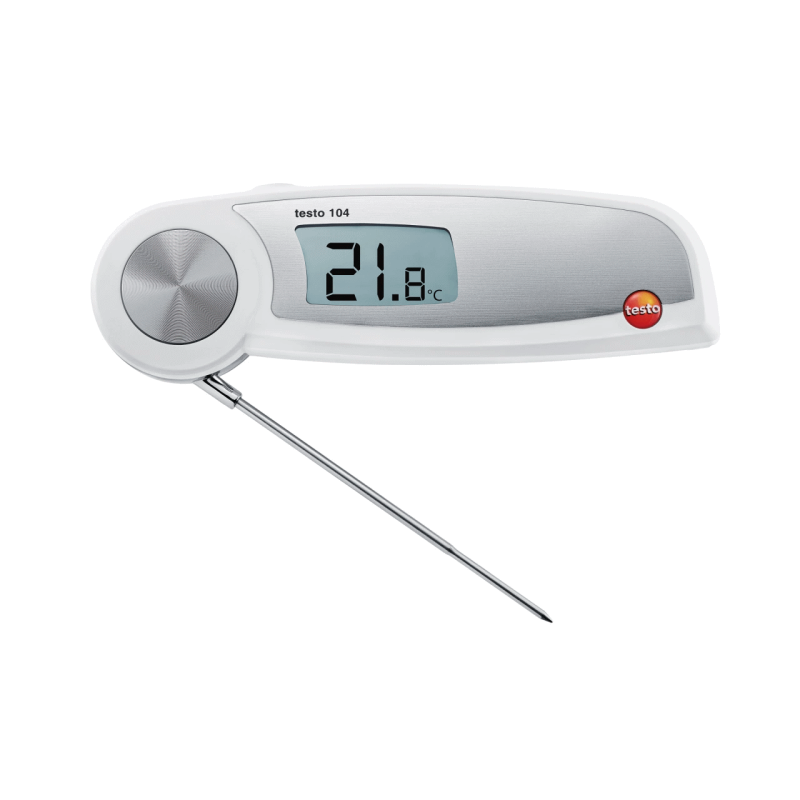 testo 104 - Su geçirmez, katlanabilir sıcaklık ölçüm cihazı Ürün no. 0563 0104